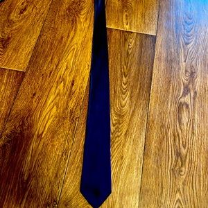 Geoffrey Beene Blue Solid Tie